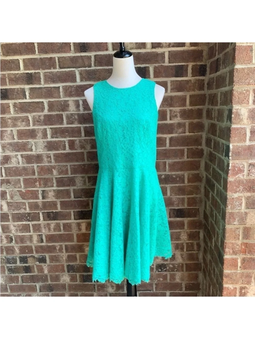 Shoshanna Dress 14 Formal Green - Picture 6 of 12